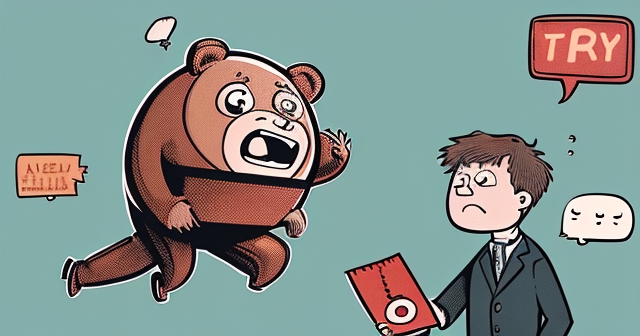 房價下跌的示意圖