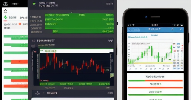 手機上的 FXStreet 應用程式，顯示圖表