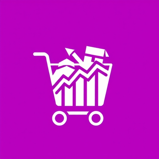Instacart 標誌與股票圖表