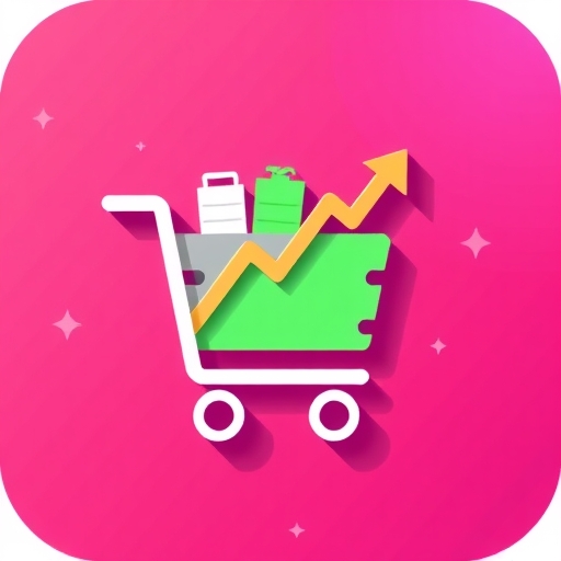 Instacart 標誌與股票圖表