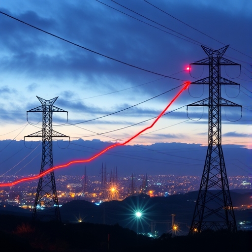 電力需求在2025年激增的圖像，突顯核能與清潔能源的應用。