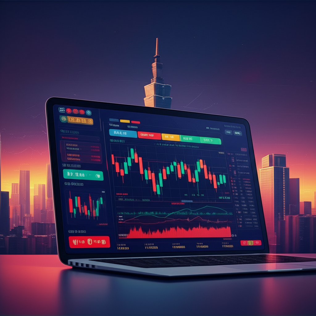 Taiwan forex platform illustration