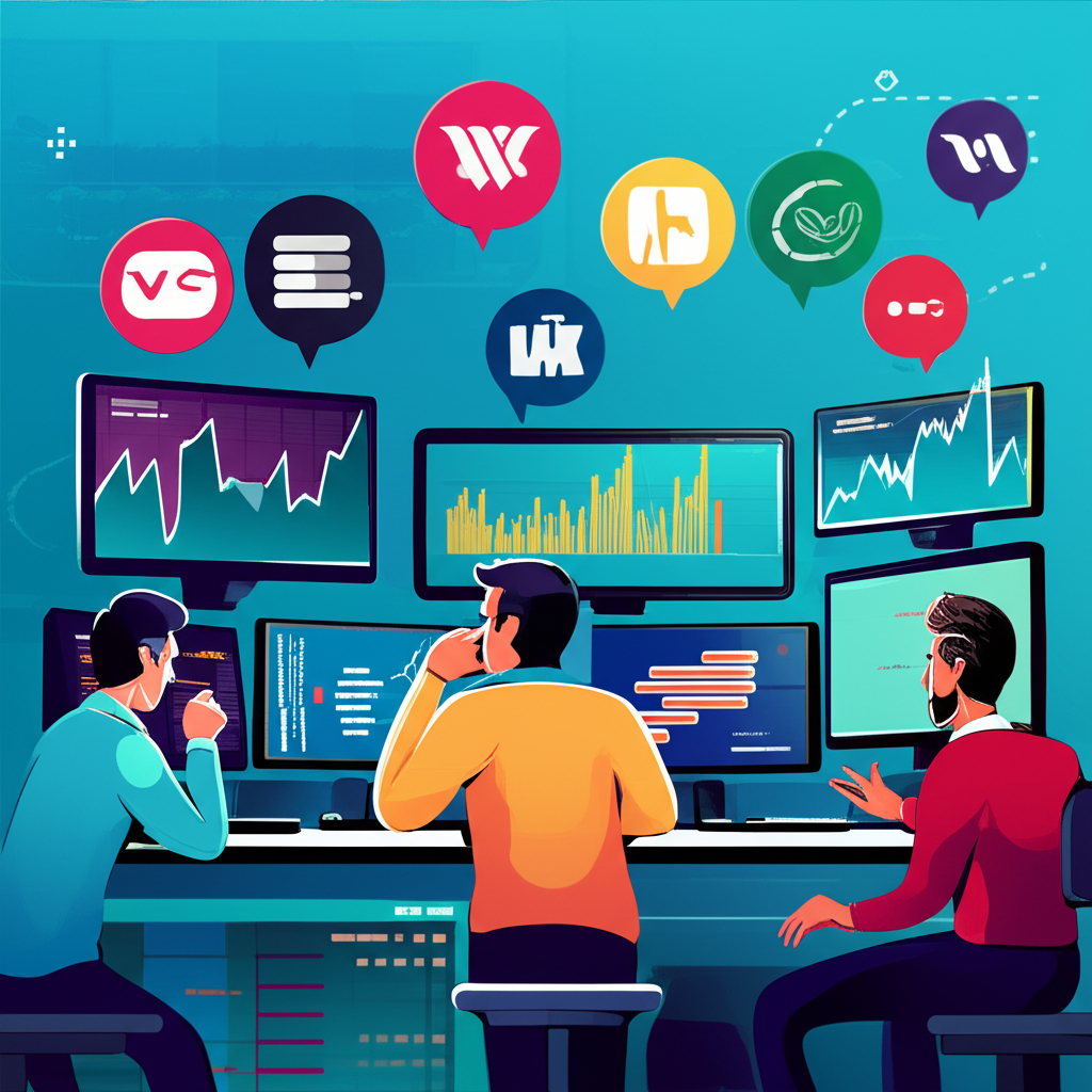 global stock market fluctuations with tech earnings impact and investor reactions
