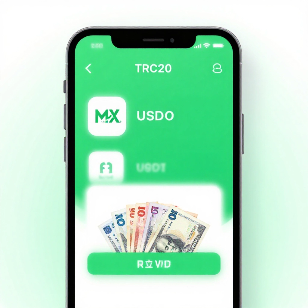 手機 App 介面顯示從派網轉 USDT 到 MAX,再換台幣入銀行帳戶的流程圖