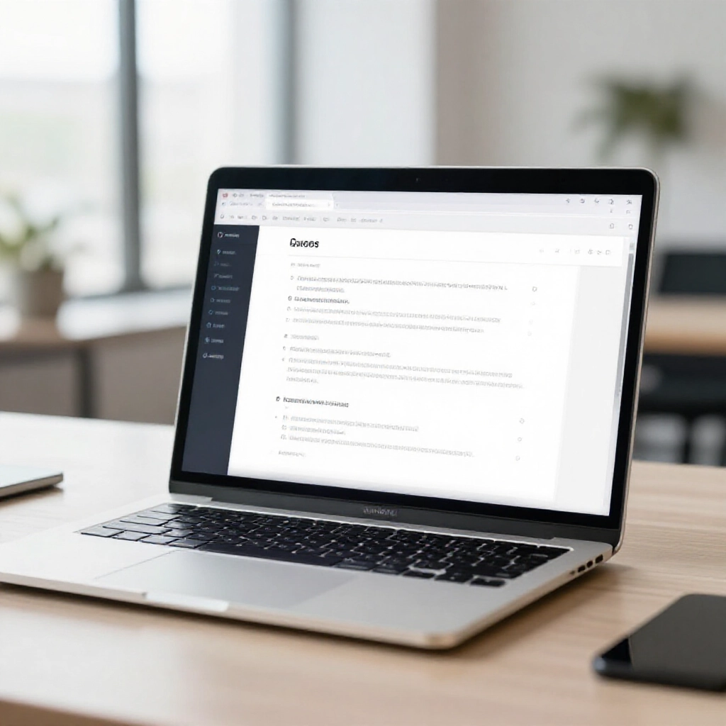 NotebookLM 介面顯示來源導向 AI 回應與上傳的 PDF 檔案，專業辦公室自然光線