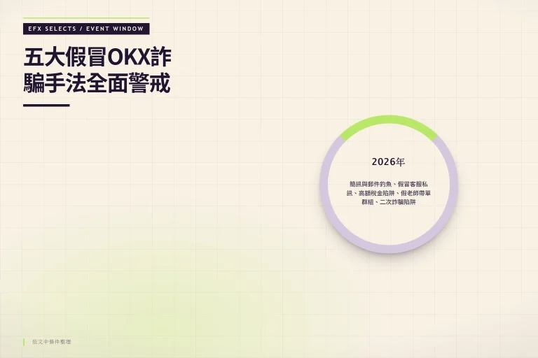 2026年五大假冒OKX詐騙手法與觀察項目